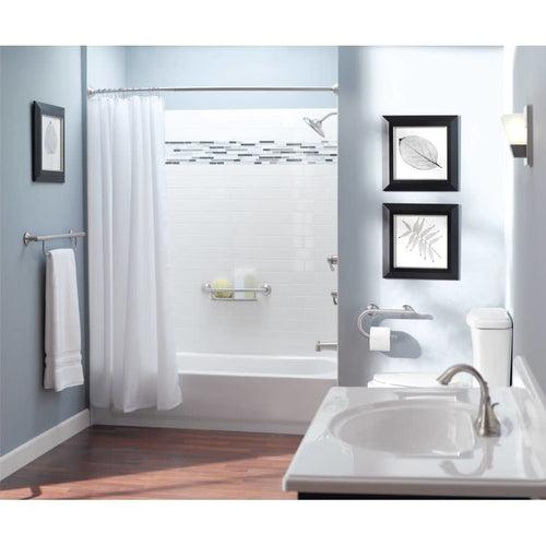 7-5/8" x 1" Grab Bar with Integrated Tissue Holder from the Home Care Collection - mpzkganz4ks00dgm3xlm_x500.jpg