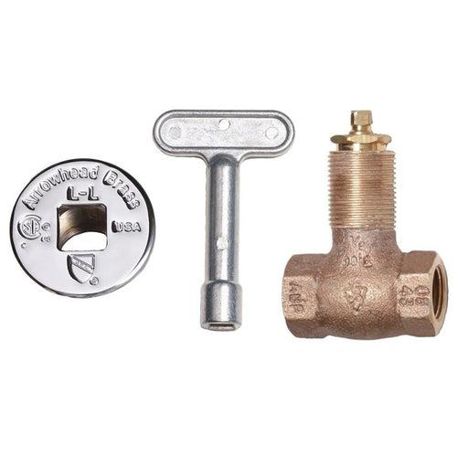 Heavy Duty Straight Gas Log Lighter Valve With Chrome Flange and Key, 1/2 in, FNPT - mrzjchanj9e6tdckefrj_x500.jpg