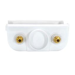 1/2 in. Crimp PEX Plastic Center Drain Washing Machine Outlet Box with Hammer Arrestors - msmscofq5mlria1dphak_x500.jpg