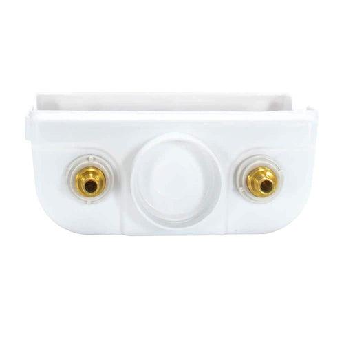 1/2 in. Crimp PEX Plastic Center Drain Washing Machine Outlet Box with Hammer Arrestors - msmscofq5mlria1dphak_x500.jpg