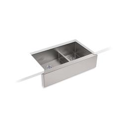 Strive™ Double Bowl Kitchen Sink, Under Mount, 35-1/2 x 35-1/2 in, 9 in Bowl Depth, 16 ga Satin Steel, Stainless - mtnjjhvw5or2jfrhrvkt_800x500@2x.jpg