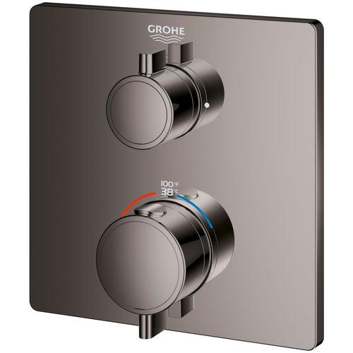 Grohtherm Thermostatic Valve Trim Only with Dual Lever Handles and Volume Control - Less Rough In - mv5nxej1kclv6iwpympm_x500.jpg