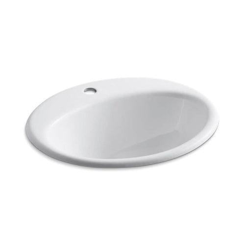 Farmington® Top Mount Lavatory Sink, ADA, 19-1/4 x 16-1/4 x 8-3/4 in, Cast Iron, White - mw37mdwgdmwfkfb04doe_x500.jpg