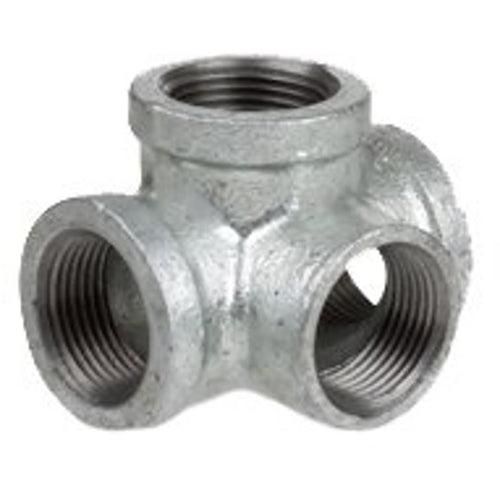 Side Outlet Tee, 1 in, FNPT, 150 lb, Malleable Iron, Galvanized - mwws7jyarzcmcqinmet7_x500.jpg