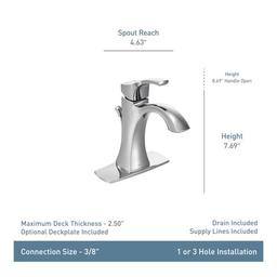 Voss Single Handle Single Hole Bathroom Faucet - Valve Included - mxqreeei7t9yc9ercxpq_x500.jpg