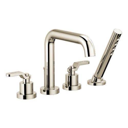 Litze Deck Mounted Roman Tub Filler with Built-In Diverter and Hand Shower - Less Rough In - my4dsisvhhdwj4oqbh1p_x500.jpg