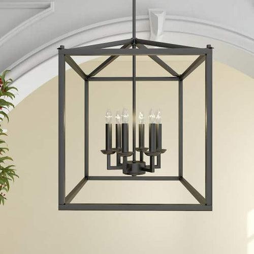 Dawn 6-Light Matte Black Chandelier 16" - myebykvdrm1jqp2h0thn_x500.jpg