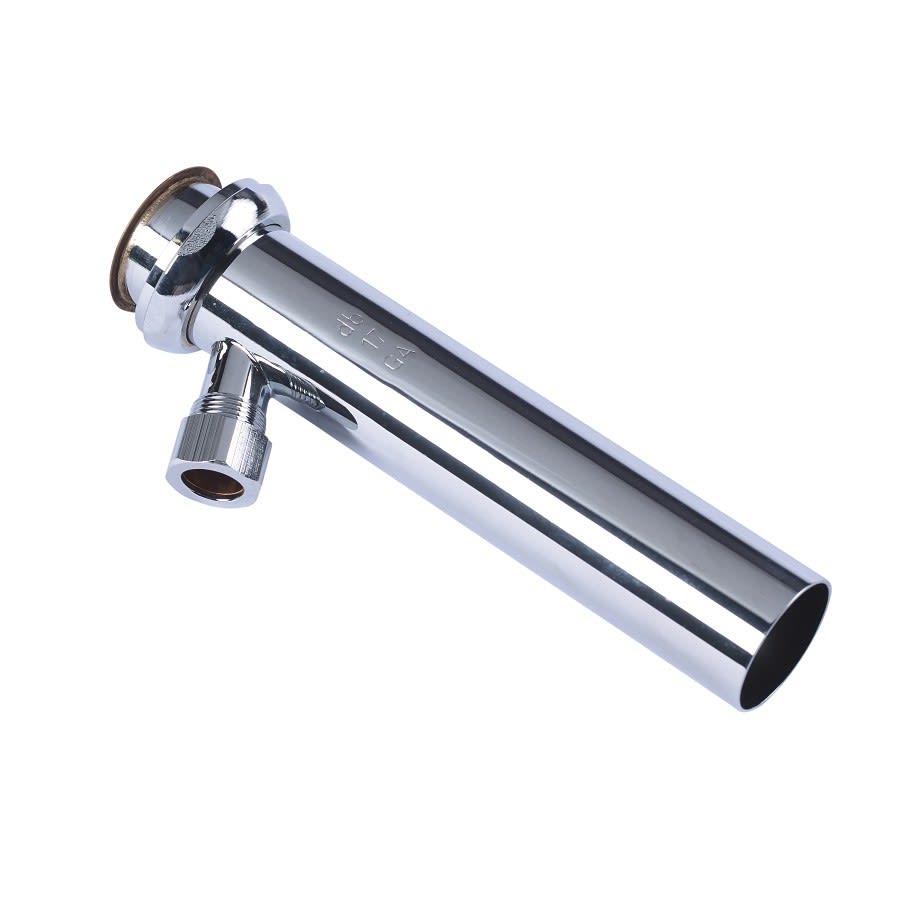 Tubular Tailpiece, 1-1/2 in, Tube x Direct Connect, 17 ga, Polished Chrome - myzcxg32qlzbfqlsem11_800x500@2x.jpg