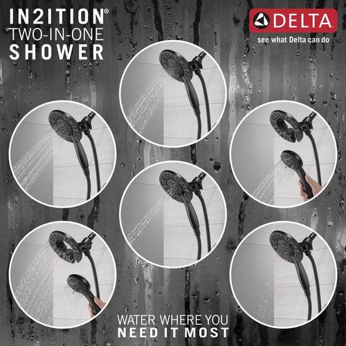 Arvo In2ition 2-in-1 Rough Included Single-Handle 4-Spray Tub and Shower Faucet 1.75 GPM in Matte Black Valve Included - n1bum03ale5m51phife2_x500.jpg