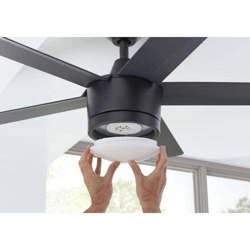 Merwry 52 in. Integrated LED Indoor Matte Black Ceiling Fan with Light Kit and Remote Control - n4ucmrxekyayujjn1jxj_x500.jpg