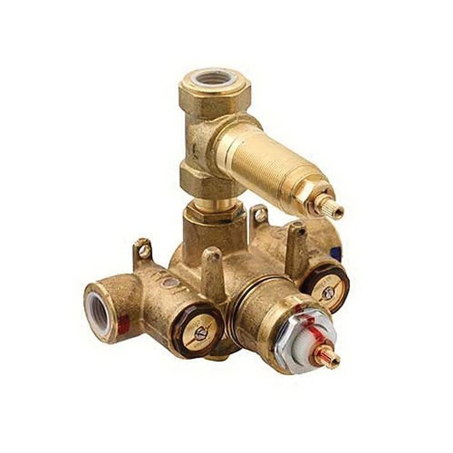 1-Port Thermostatic Rough-In Valve, 1/2 in, FNPT, 1 Way, 45 psi, 9 gpm, Solid Brass Body - ncadmsntzpe4np0lzg4i_800x500@2x.jpg