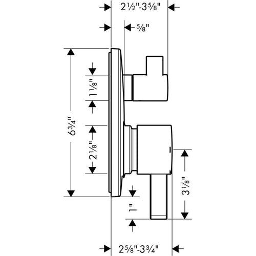 Ecostat Pressure Balanced Valve Trim Only with Integrated Diverter for 2 Distinct Functions - Less Rough In - ncja3p8uohx92q0jexne_x500.jpg