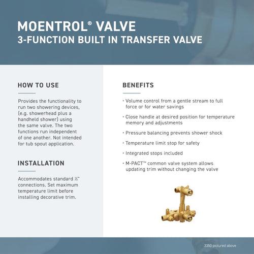 Double Handle Moentrol Pressure Balanced with Volume Control and Integrated Diverter Valve Trim from the Kingsley Collection (Less Valve) - nebuv0xbjjggae3dqjxg_x500.jpg