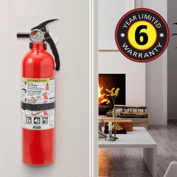 Basic Use Fire Extinguisher with Easy Mount Bracket & Strap, 1-A:10-B:C, Dry Chemical, One-Time Use, 2-Pack - nf142trlsobj4nkdcchy_x500.jpg