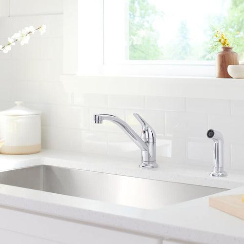 Jolt 1.5 GPM Single Hole Kitchen Faucet - Includes Side Spray Escutcheon - ngab55wxykyuhfuw6hex_x500.jpg