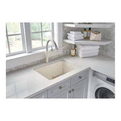 LIVEN™ SILGRANIT® Laundry Sink, 1 Basin, Top/Under Mount, 1-Hole, Granite, White - nk0l18uqfkwhwgeh5kkp_x500.jpg