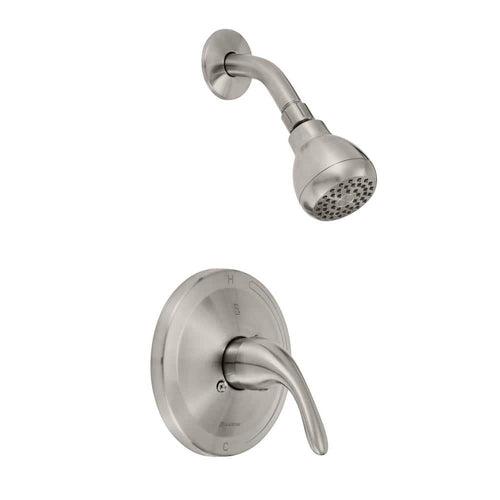 Glacier Bay Builders Single Handle 1-Spray Shower Faucet 1.8 GPM with Ceramic Disc Valves, Integral stops in Brushed Nickel - nklo2ydejbmmrczytsch_x500.jpg