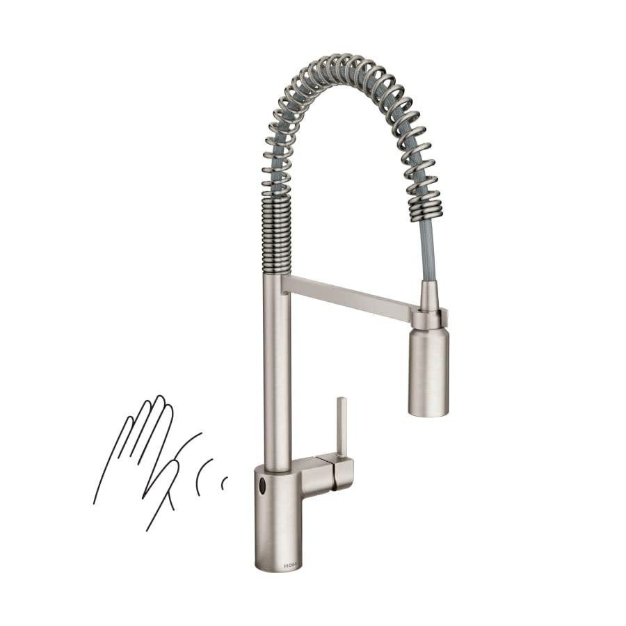 Align 1.5 GPM Single Hole Pre-Rinse Pull Down Kitchen Faucet with MotionSense Wave and Power Clean - nls1ckncwsekexu20whx_800x500@2x.jpg