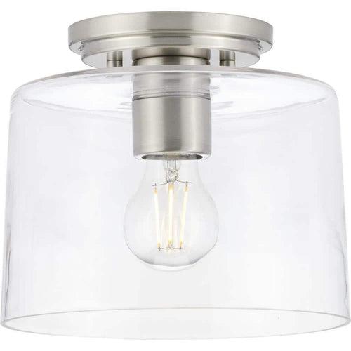 Adley Collection 1-Light Brushed Nickel Clear Glass New Traditional Flush Mount Light - npkzvl9sxubli0z7minw_x500.jpg