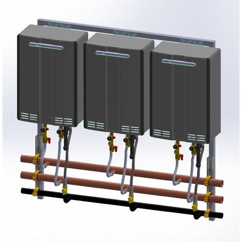 In-Line Tankless Rack, Wall Mount, 3 Units, Outdoor, 597 Kbtu/hr, Natural Gas - npouphtdntokurkfkefm_x500.jpg