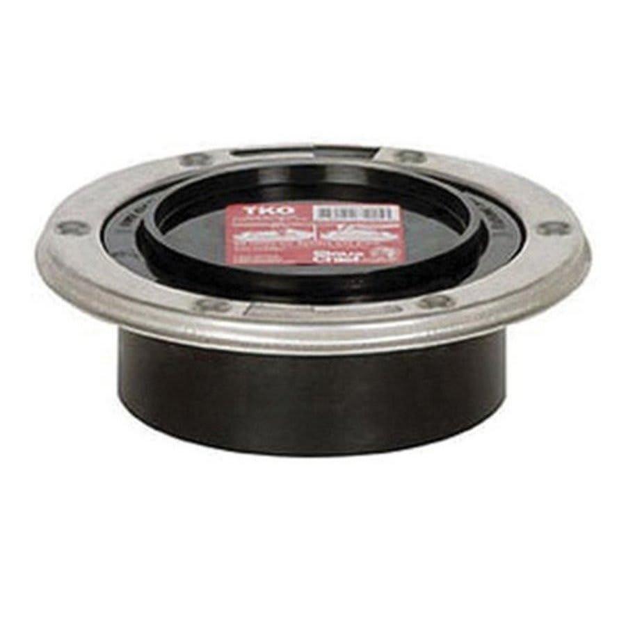 TKO™ DWV Test Cap Metal Ring Closet Flange, 4 in, Spigot, ABS - nqb6prwibqfbvicuxekq_800x500@2x.jpg