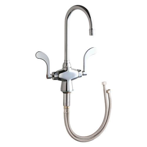 Kitchen Faucet, Deck Mount, ADA, 2 Blade Handle, 1-Hole, Polished Chrome - ns2xwd85uqwnbbhq4920_x500.jpg