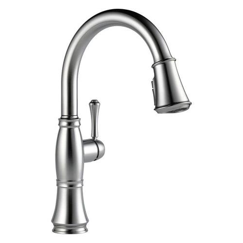 Cassidy™ Kitchen Faucet, Deck Mount, ADA, 1 Lever Handle, 1 or 3-Hole, Lumicoat Arctic Stainless - nttvghy4dkk1tvhrphgm_x500.jpg