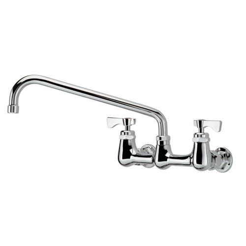 Royal Kitchen Faucet, Wall Mount, 2 Lever Handle, 2-Hole, Polished Chrome - nveszwza30u52cpobvse_x500.jpg