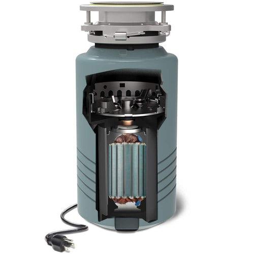 Glacier Bay TurboGrind Max 1 hp. Continuous Feed Garbage Disposal with Power Cord - nvyhad1evua1o9rwj2ff_x500.jpg