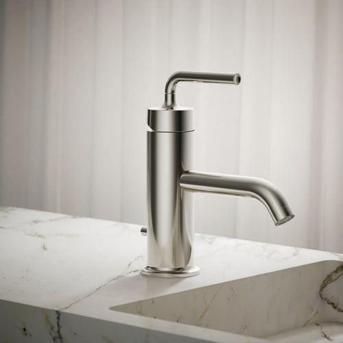 Purist 1.2 GPM Single Hole Bathroom Faucet with Pop-Up Drain Assembly - nwsdthwhg7tgvxfcinsh_x500.jpg