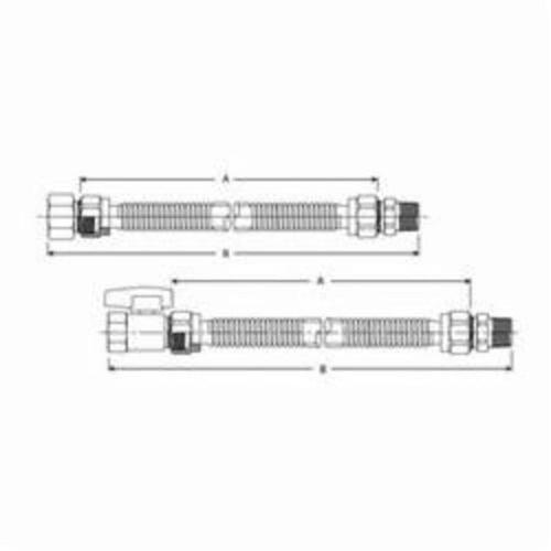 Gas Flex with Ball Valve, 3/8 in ID, 1/2 in, MNPT x FNPT, 36 in L - nx7c0tigicw9lw0m0foe_x500.jpg