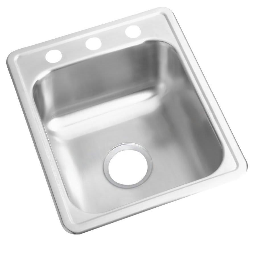 Dayton® Single Bowl Bar Sink, Top Mount, ADA, 14 x 21-1/4 in, 6-3/8 in Bowl Depth, 3-Hole, 22 ga Satin Steel, Stainless - nysjbczhdxloyxrznwyb_800x500@2x.jpg