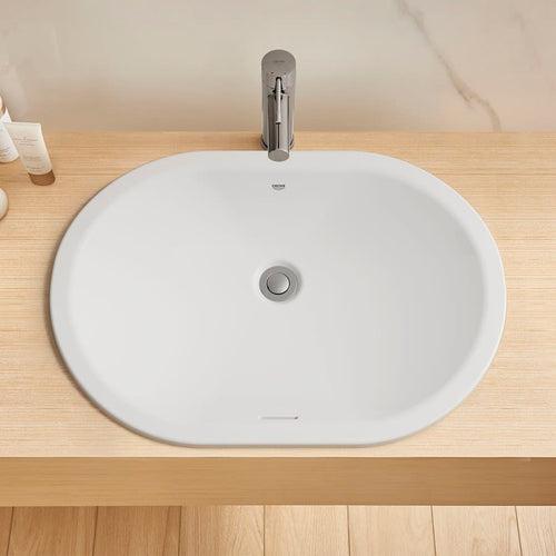 Essence Top/Under Mount Lavatory Sink, ADA, 24-7/8 x 17 x 4-7/8 in, Fireclay, Alpine White - o1c5qgvbfwh40cqvrfa9_x500.jpg