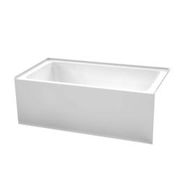 Grayley 60 in. L x 32 in. W Acrylic Right Hand Drain Rectangular Alcove Bathtub in White with Matte Black Trim - obzgycyj2doun5ogkx6u_800x500@2x.jpg