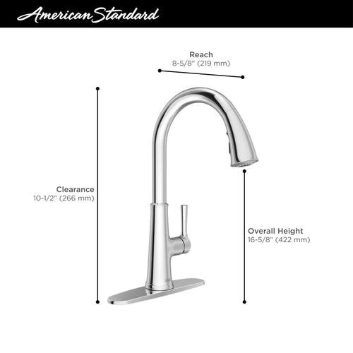 Renate 1.5 GPM Single Hole Pull Down Kitchen Faucet - Includes Escutcheon - odtktxwtpfgilpwfynu3_x500.jpg