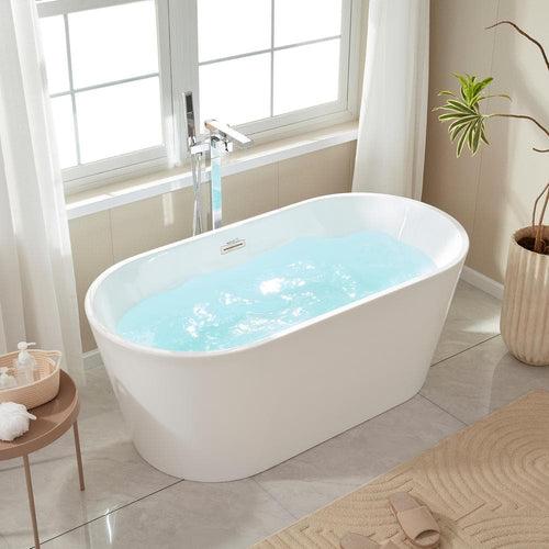 Bordeaux 54 in. Acrylic Flatbottom Freestanding Bathtub in White/Brushed Nickel - oggxa1wxeac7mezuznna_x500.jpg