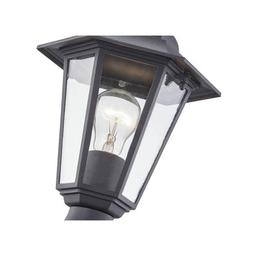 1-light Textured Black Outdoor Post Light with Clear Glass - ogult8yxsujji0tvink5_x500.jpg