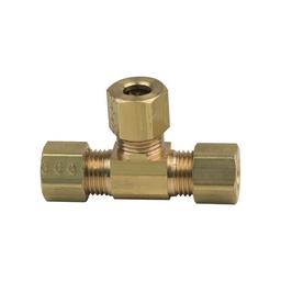 Tee, 1/4 in, Comp, Brass, Rough Brass, Domestic - ogyphgdoi1gyv2wfhhct_x500.jpg