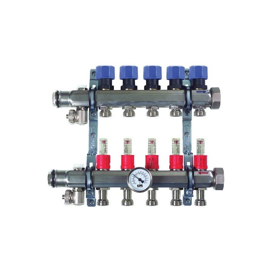 3-Port Manifold, 1-1/4 x 1 in, Press PEX Mains, Stainless Steel - oj8nitpdrmsbiltao1gr_800x500@2x.jpg