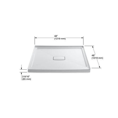 Archer 48" x 48" Square Shower Base with Single Threshold and Center Drain - ojgxcgz7i91cfdnjhzyp_x500.jpg