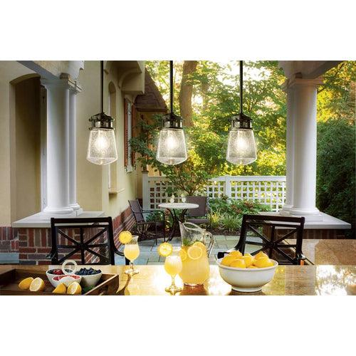 Lyndon Single Light 5" Wide Mini Outdoor Pendant with Seedy Glass Shade - ojop2otkhxrxdcnr43vb_x500.jpg