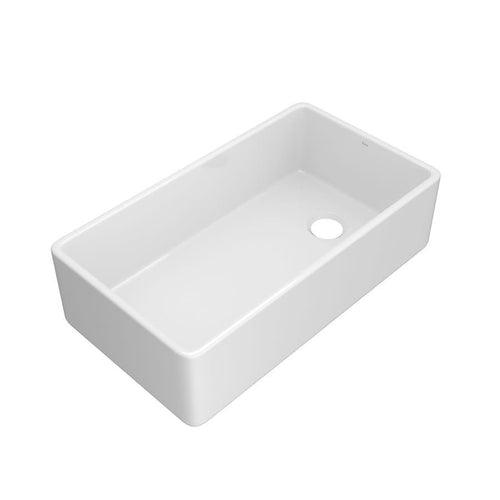 Single Bowl Kitchen Sink, Apron Mount, 36 x 20 in, 9-1/4 in Bowl Depth, Fireclay, White - onvgswvu72gipv80ziak_x500.jpg