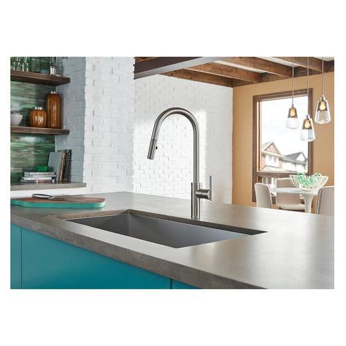 Parma® Kitchen Faucet, Deck Mount, ADA, 1 Lever Handle, 1-Hole, Stainless Steel - oo0eewr3rz4cjmvybzo2_x500.jpg