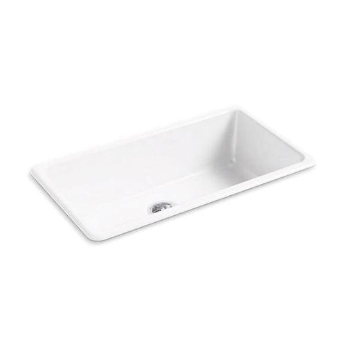 Iron/Tones® Single Bowl Kitchen Sink, Top/Under Mount, 33 x 18-3/4 in, 9-5/8 in Bowl Depth, Cast Iron, White - ovtumllkybbr6bmcgrxu_x500.jpg