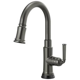 Rook 1.8 GPM Single Hole Pull Down Prep Kitchen Faucet with MagneDock and SmartTouch - Limited Lifetime Warranty (5 Year on Electronic Parts) - ovzujlriob8bkvtimk3t_800x500@2x.jpg