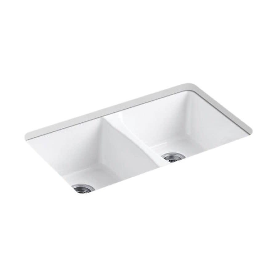 Deerfield® Double Bowl Kitchen Sink, Under Mount, 33 x 22 in, 9 in Bowl Depth, 5-Hole, Cast Iron, White - ow8ll3qlbrdxpbewrsjj_800x500@2x.jpg