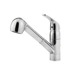 Pfirst Series™ Kitchen Faucet, Deck Mount, ADA, 1 Lever Handle, 1 or 3-Hole, Polished Chrome - p084hi2ust8s1erxppum_800x500@2x.jpg