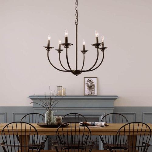 Black Farmhouse Candle Chandelier Light Luraca 6-Light Modern Traditional Chandelier Kitchen Island Pendant Lighting - p0arskalf4nlumh3veva_x500.jpg