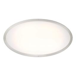 DC Series 32 in. 1-Light Modern Brushed Nickel Selectable Dimmable LED Oval Flush Mount with White Acrylic Shade - p1khehvfivcajnfnterp_x500.jpg