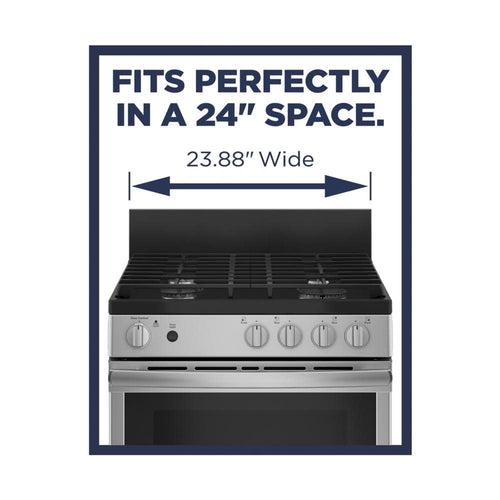 Ge® 24" Steam Clean Free-Standing/Slide-In Gas Range - p4uvi8uxgzvcaam9yhqg_x500.jpg